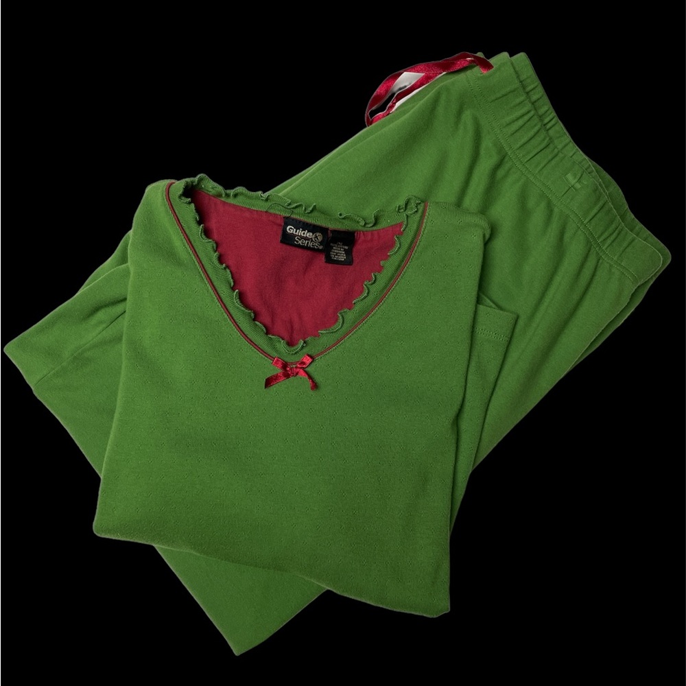 Christmas plus sized Guide Series knit pajamas 🌲🌲🌲